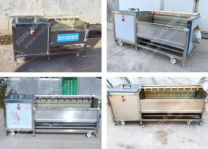 FOYA Brush Vegetable Washer - View Brush Vegetable Washer