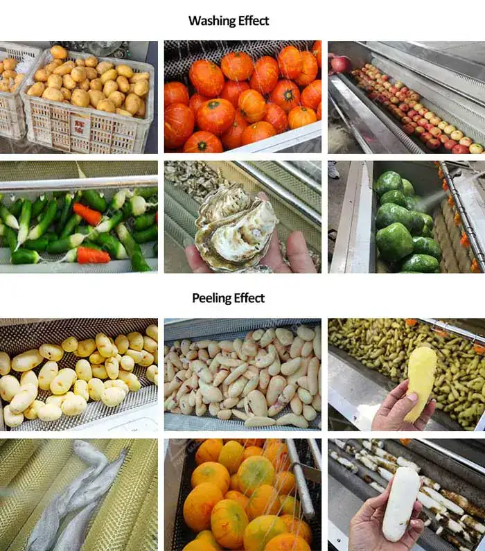 FOYA Brush Vegetable Washer - View Brush Vegetable Washer