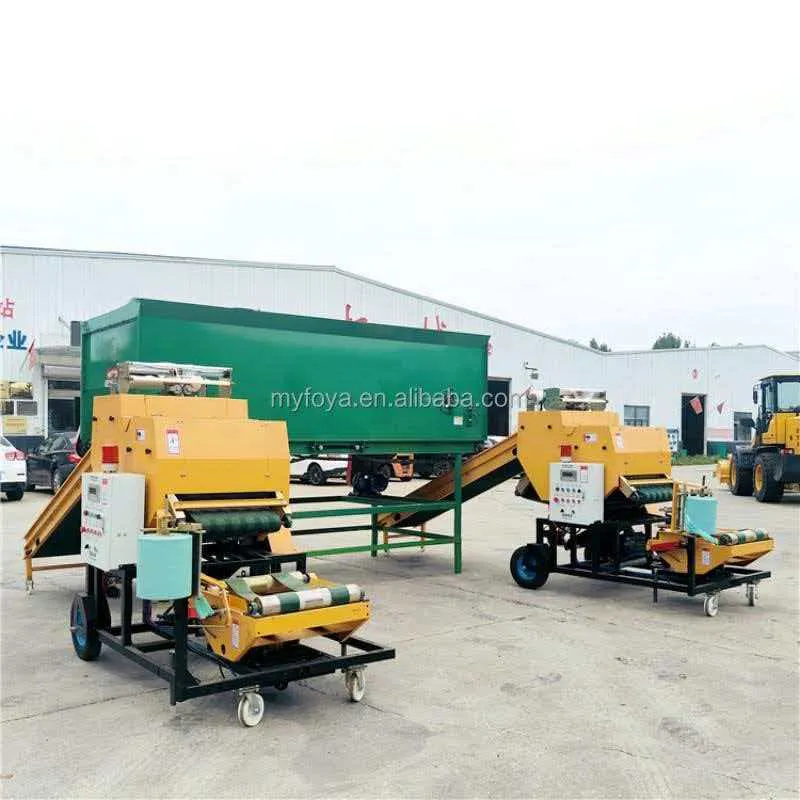 FOYA Square Silage Baler - Side View