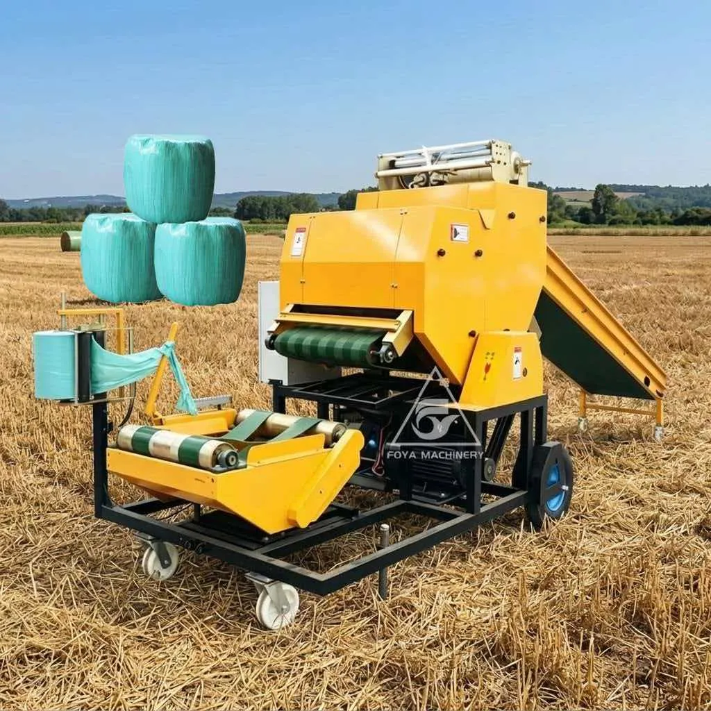 FOYA Self-Propelled Square Silage Baler -18HP automatic baling machine